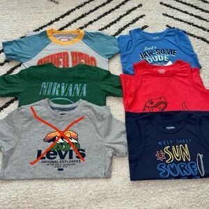 Marvel Super Hero Kids Tee - Red and Yellow